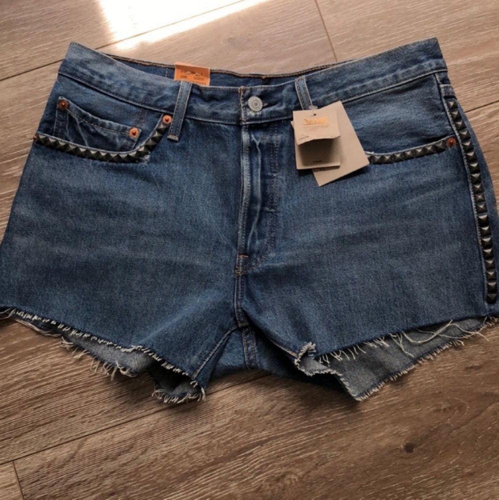 Levis stud 501 shorts